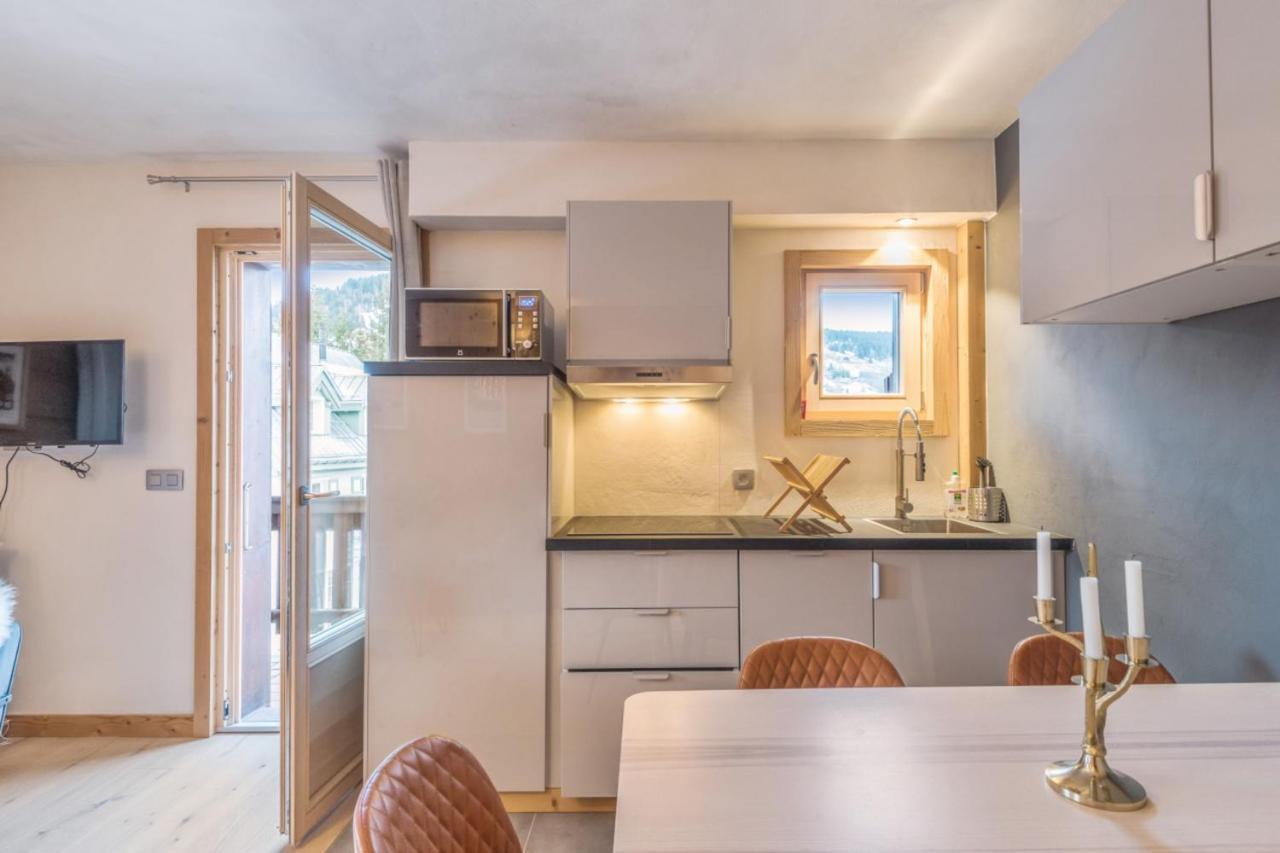 Appartement Hibou - Welkeys Megève Exteriör bild